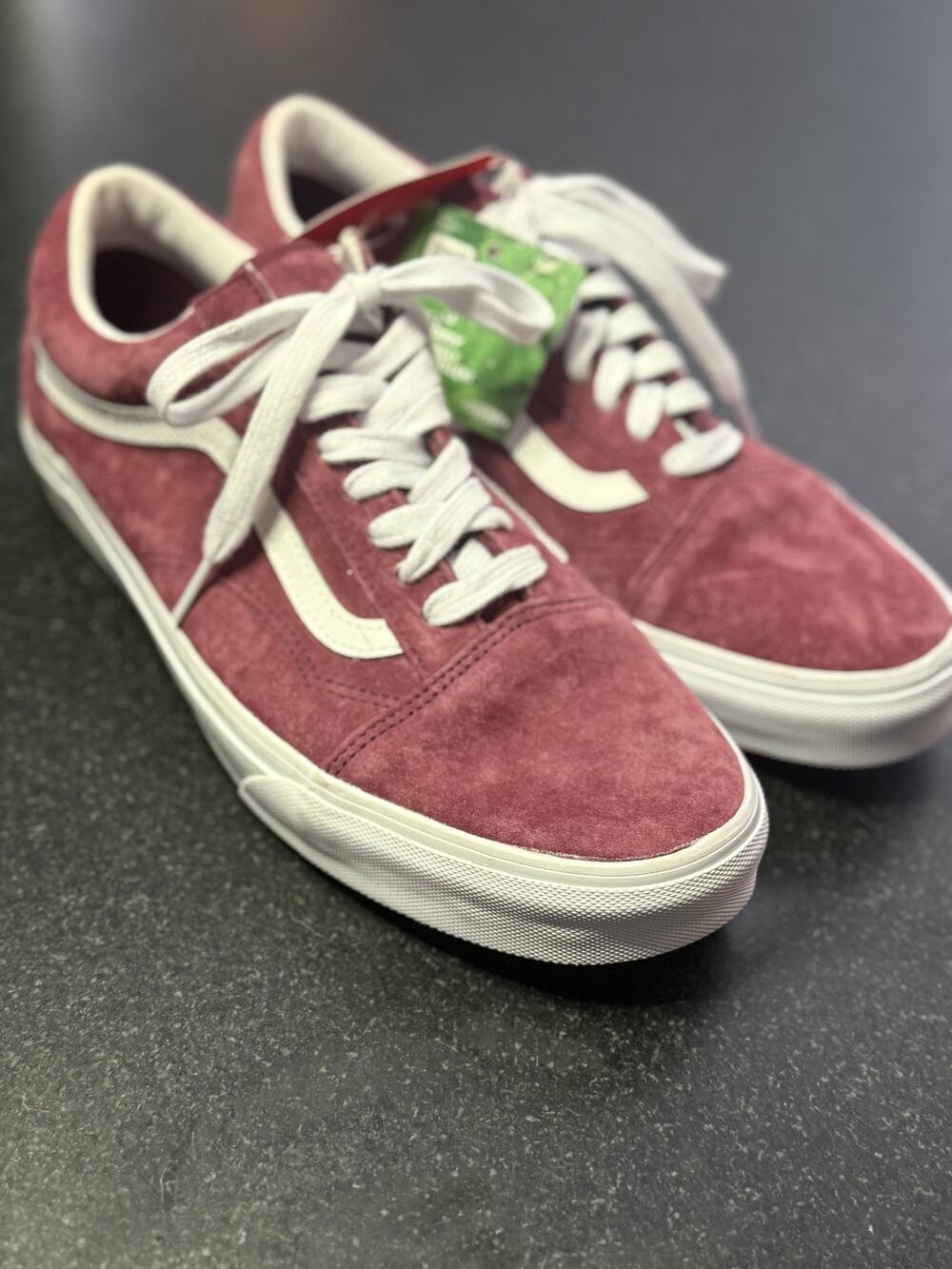 Vans Old Skool Pig Suede Men's Size 10 US Tawny Port Royale Sneakers Shoes
